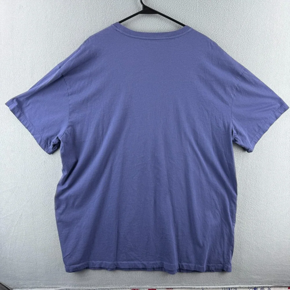 Polo Ralph Lauren Shirt Mens 2XB 2XL Big Blue Cotton Tee Nautical Military Navy